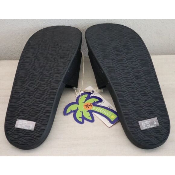 Kikks Slippas BDN2108-001 Men's Sz 9 Black Brandons Slip-On Sandals Slides - Picture 4 of 6